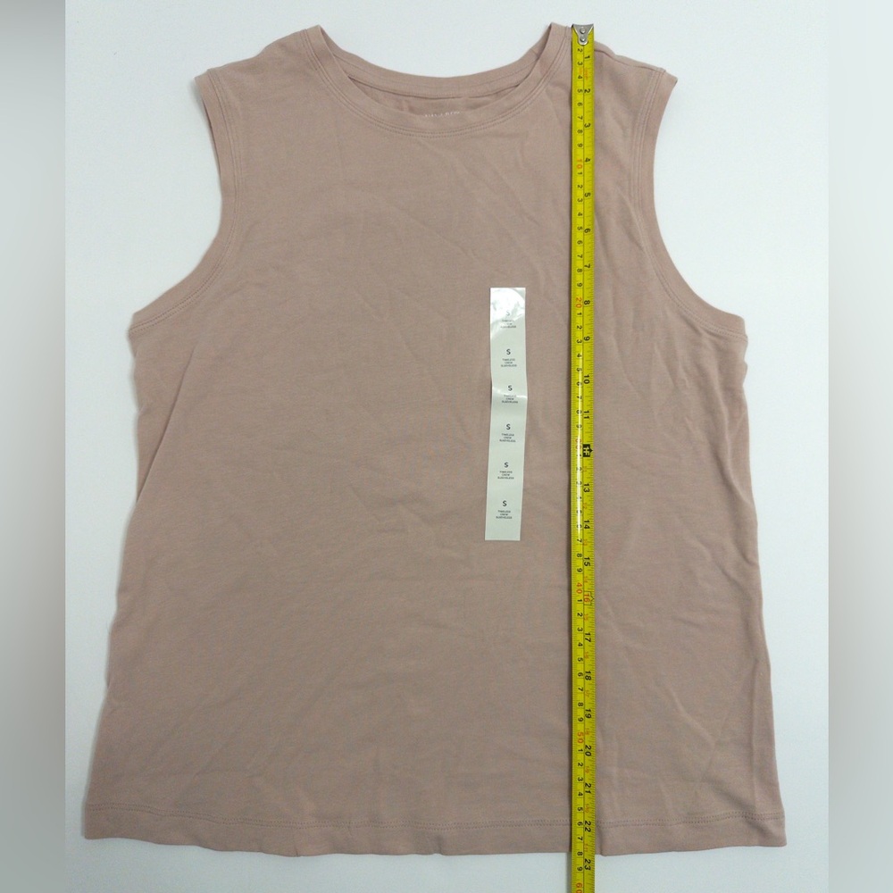 NWT Banana Republic Timeless Tank Fresco Rose Pink Size S - Picture 3 of 8